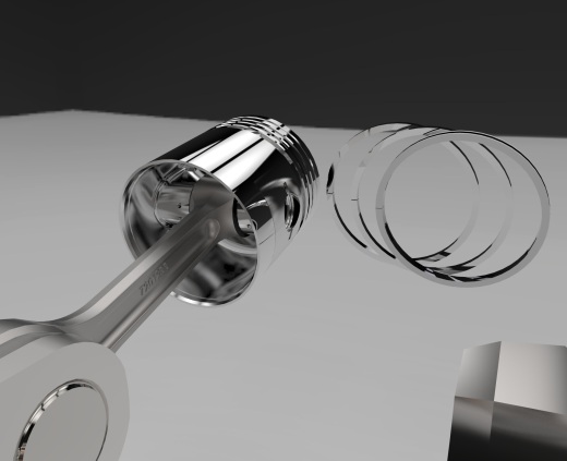 摩托车曲轴活塞缩略图